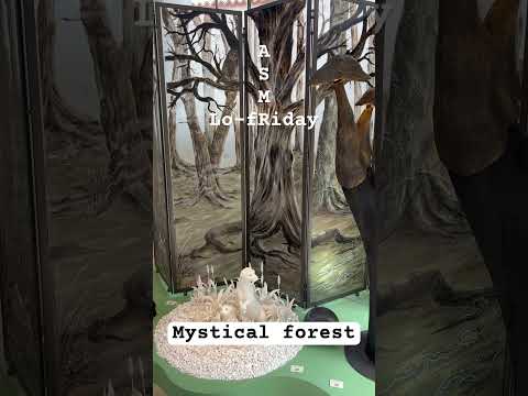 Lo-fRiday ASMR 🌙 Mystical forest #art #lofiasmr #publicasmr #asmr