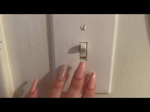 ASMR tapping around my room *UPDATED ROOM TOUR*