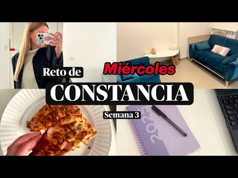 Mi rutina SOSTENIBLE para ser constante: Semana 3, día 3 📆✨