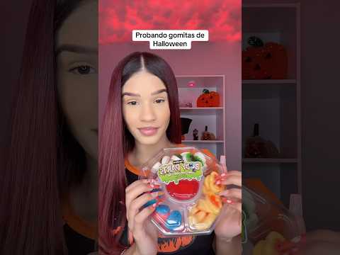 Probando dulces de Halloween PARTE 1 🎃 THIS IS CANDY #mukbang #fakebody #halloweencandy #eatingasmr