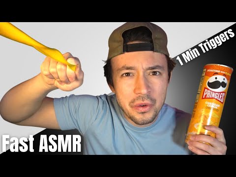 1 Minute ASMR Triggers | Fast and Unpredictable ASMR Triggers