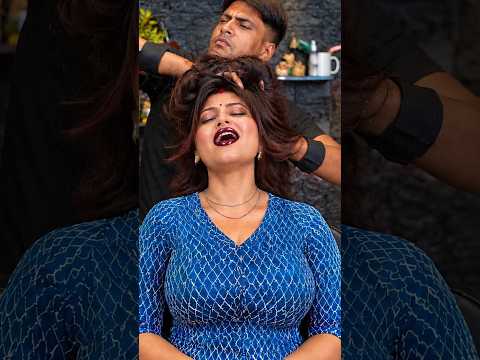 Most Satisfying Head Massage Ever | Stress Relief ASMR #shorts