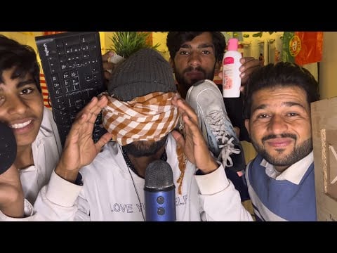 ASMR | Guess The Triggers With My Friends 