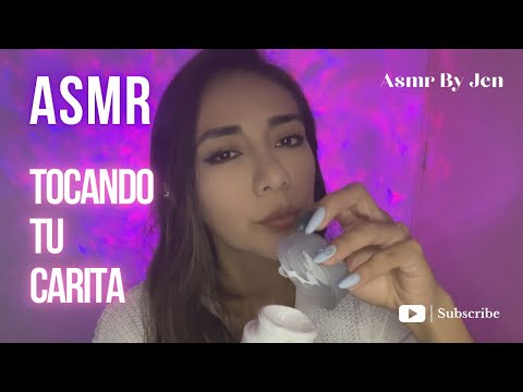 ASMR en Español | Te Toco tu Carita 👉 (y te pongo cremita)#asmr #triggers