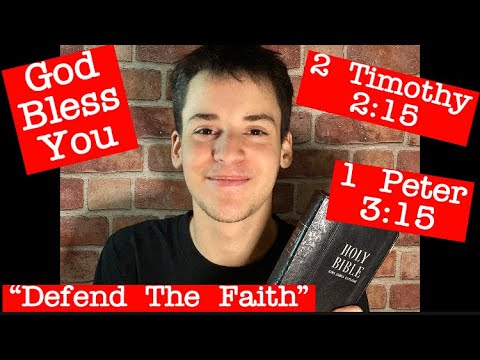 BIBLE READING: “DEFEND THE FAITH” 2 Timothy 2:15, 1 Peter 3:15 WITH MALACHI