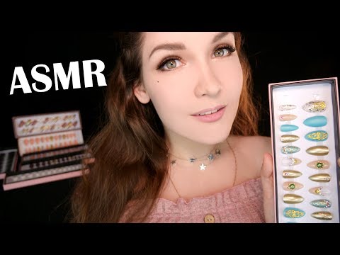 АСМР Сделаем тебе красивые ногти 💅💄 ASMR Sticking False Nails