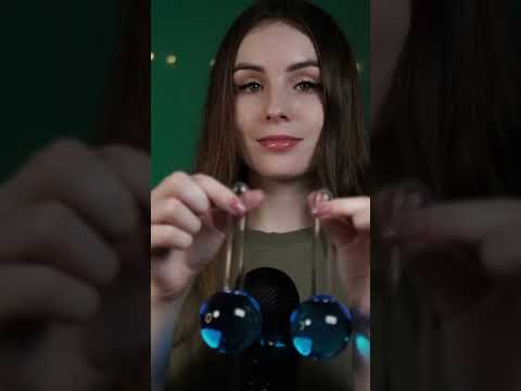 ASMR Water Globes Tapping Together Creates RELAXING Sounds  #asmrsounds #asmrshorts #asmr