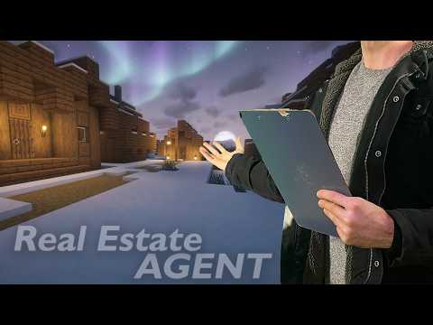Friendly Minecraft Real Estate Agent House Shopping | ASMR Roleplay