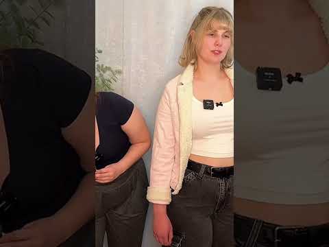 New Short - ASMR Measuring & Clothes Styling Roleplay 💚 #asmr #asmrsounds #asmrfabricnoises