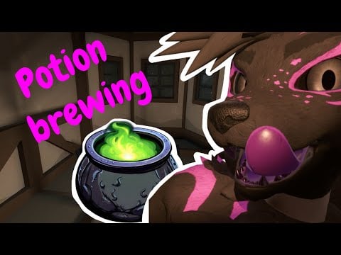 [FURRY ASMR] Brewing you the sleepy potion~🧪
