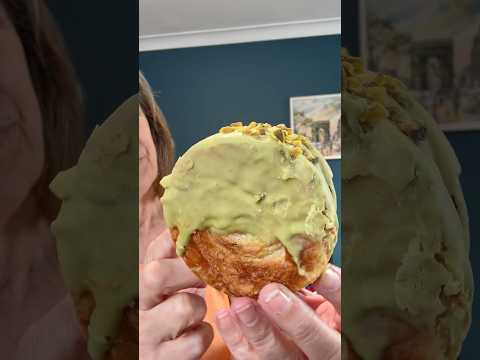 ASMR Starbucks Pistachio Scroll