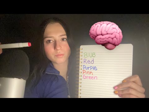 ASMR~ Testing Your Brain 🧠 (Don’t Fail) 