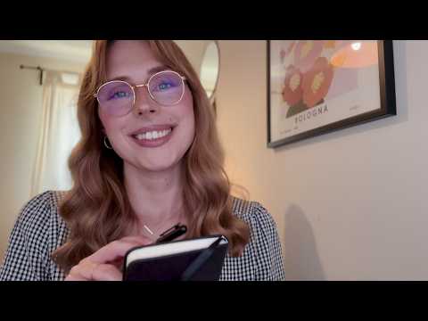 ASMR Hotel Check-In Roleplay 🛎️ (Soft Spoken, British Accent, Keyboard & Paper Tapping)🪻