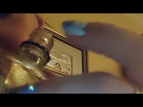 Lofi Asmr tapping,plucking, blowing in the bottles!!!