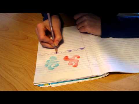 #15 Pencil sharpening and drawing, ASMR