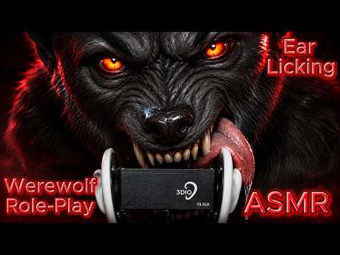 ASMR WereWolf Role-Play (Licking Your Ears)