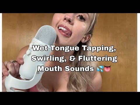 ASMR| No Talking- Teeth & Tongue Tapping Mouth Sounds, T0NGUE Swirling, & Fluttering! 