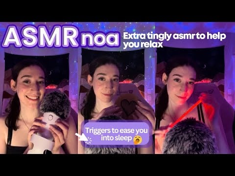 Affirmations, Light Triggers, Soothing Sounds+ | 5 hours of ASMR to help you relax 💕| live #157
