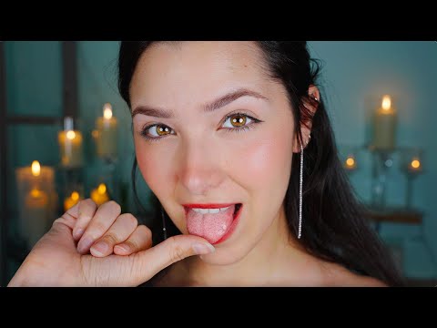 4K ASMR: Spit Painting You (Intense Mouth Sounds)