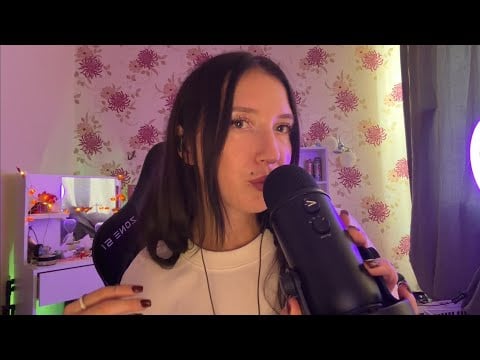 ASMR флаттеринг 🌋 звуки рук и рта/кусаю tascam самодельный 🌪️ Fluttering sounds 