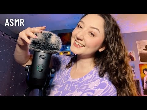 ASMR With My NEW MIC! Fast Tapping, Mouth Sounds & Hand Movements