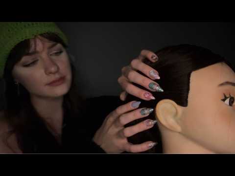 Ear & Scalp Scratches + Massage while dropping lore [ASMR]