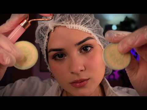 ASMR Limpeza de Pele Profissional | Sons Reais e Relaxantes🫧 Roleplay