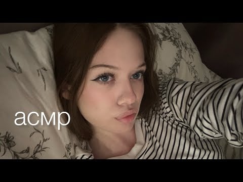 асмр мурашечная чистка мыслей перед сном 😴 // визуальные триггеры + близкий шепот