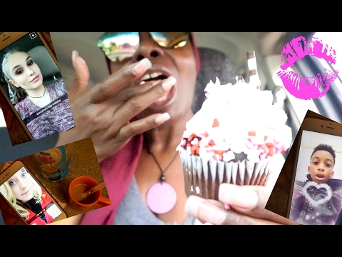 Cupcake ASMR Chewing Gum Ramble