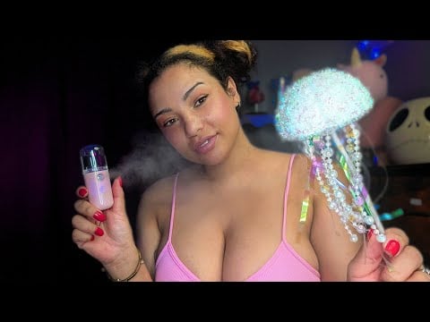 ASMR Spa Facial With Unusual Triggers (Random Items) (South African Accent)