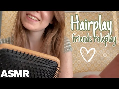 ASMR Hairplay On Me & You! (Layered Sounds) Roleplay