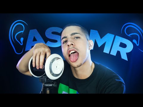 ASMR 1 HORA C0M3NDO SU4 0R3LH4 *SEM ANÚNCIOS* – Ear Licking