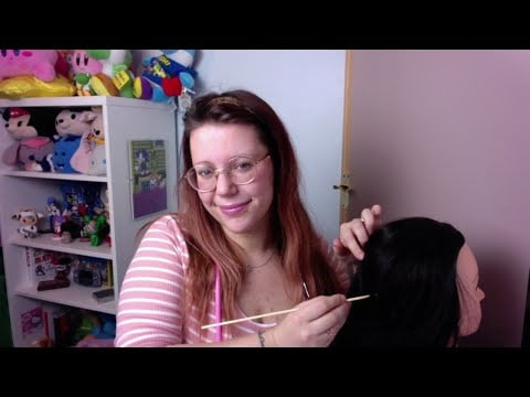 ASMR ROLEPLAY NURSE SCALP CHECK EXAMINATION APPOINTMENT Part 1