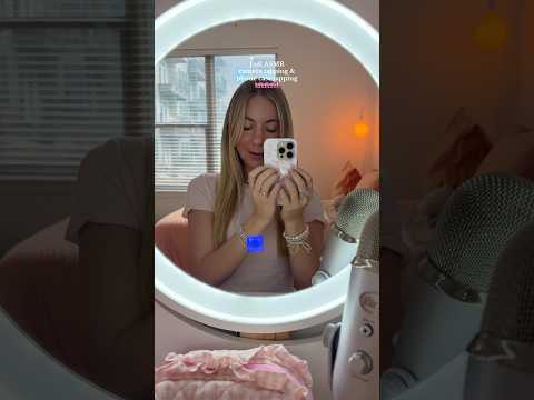 camera tapping and phone case tapping 🎀🎀🎀 #asmr #asmrtapping