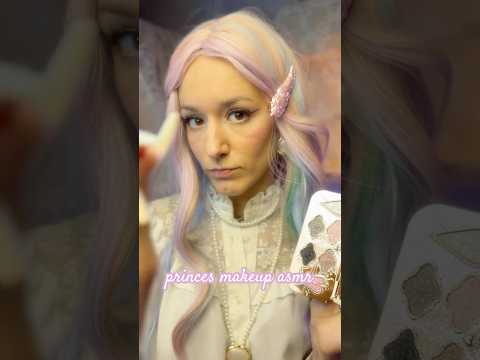 princess make-up asmr 👑💕| no talking (layered sounds)