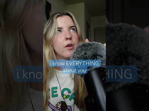 did i get it all right? #asmr #intuition #interactive
