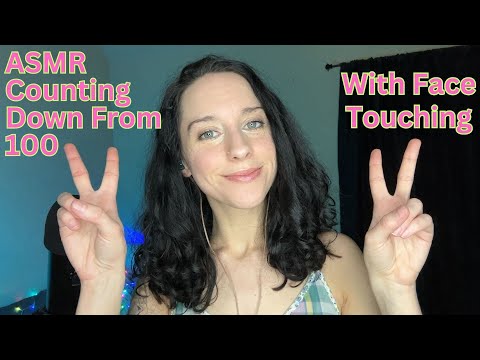 ASMR Counting You To Sleep with Gentle Face Touching