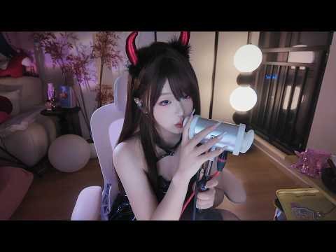 ASMR Little Devil Roleplay | Ear Cleaning & Relaxing Sounds