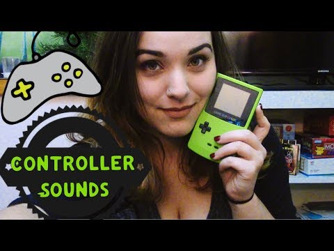 ASMR: Tapping, Scratching, Button Mashing Controller Sounds (No Talking)