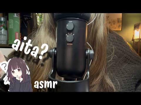 ASMR || Reading Reddit's Most Recent AITA Posts (Up Close Whispers)