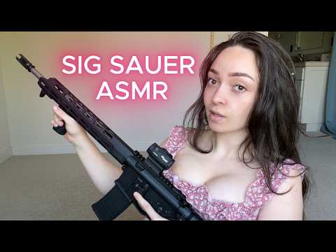 ASMR Tapping On My SIG SAUER M400 Tread Coil | Blue Yeti |