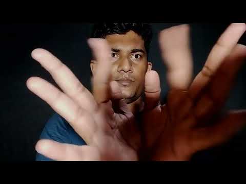 ASMR | Relaxing Hand Movements With Rain Sounds