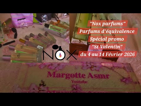 ASMR, Nox parfums Spécial Saint-Valentin Plus de détails sont disponibles dans la description.