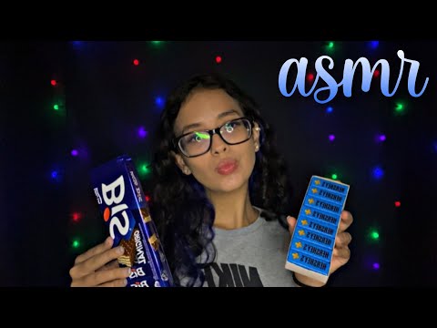 ASMR - COMENDO BIS (sons de mastigação)