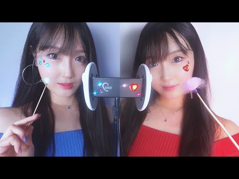 ASMR(Sub✔)Twin ear cleaning for Intense TinglesㅣNo talking(eating candy sounds, inaudible, massage)