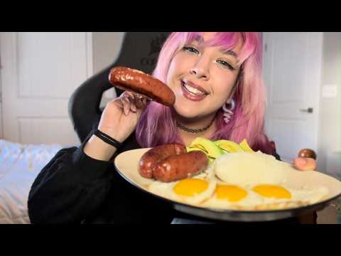 Colombian Breakfast | Mukbang Asmr
