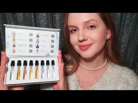 АСМР Выбираем Зимний Парфюм из Randewoo. Массаж Шеи и Плеч • ASMR Perfume Selection. Neck Massage