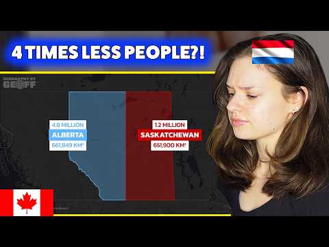 European Reacts to Why So Few Canadians Live in Saskatchewan vs Alberta 🇨🇦
