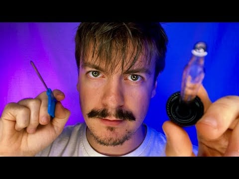 [ASMR] Eyebrow Massage | Visual ASMR Triggers | RV