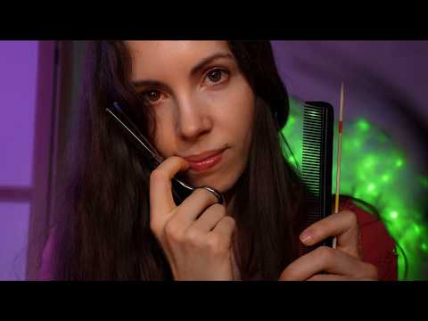 ASMR Haircut & Scalp Treatment (Close & Comforting)